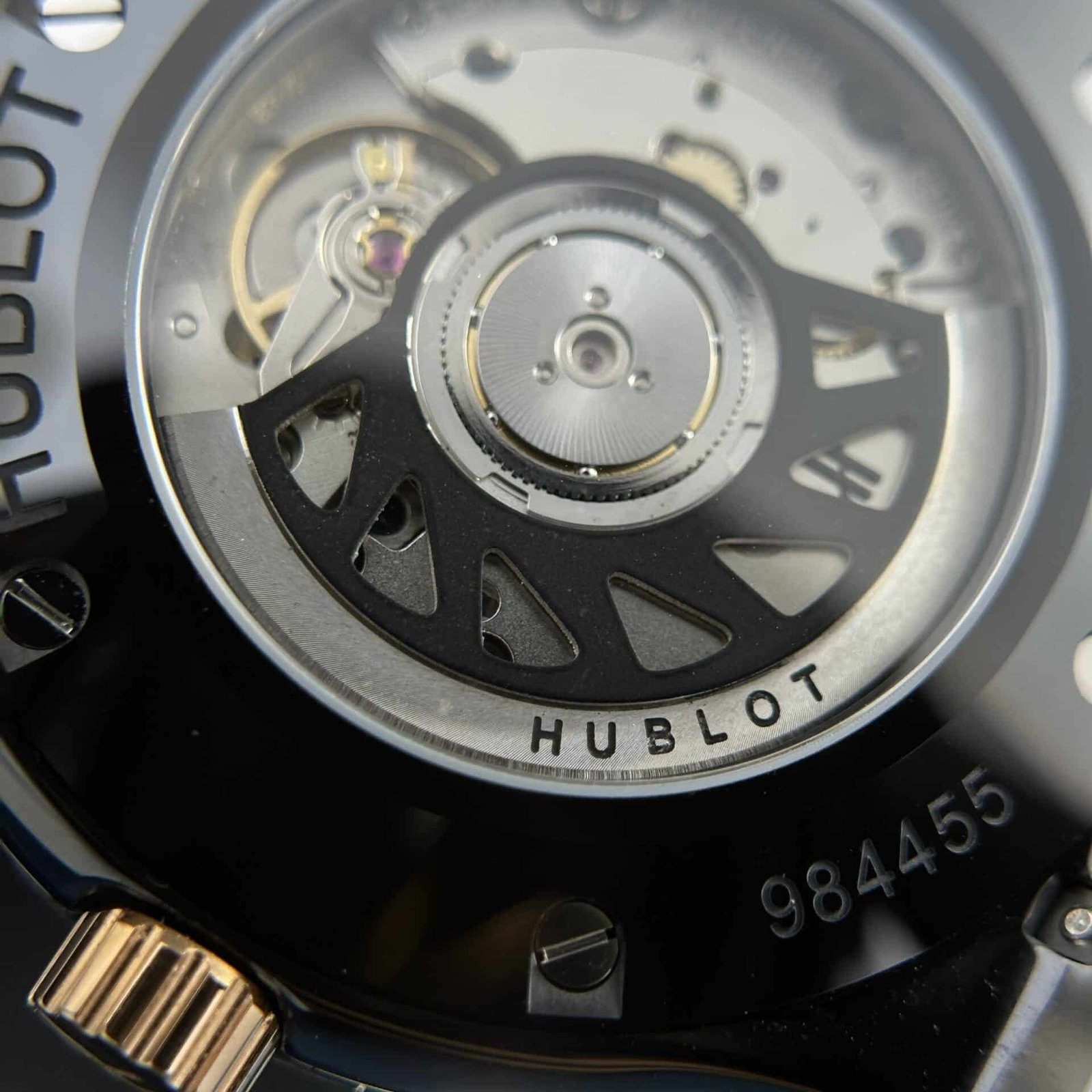 Hublot Classic Fusion Ceramic King Gold Carbon Dial Super Clone 42mm - 图片 9