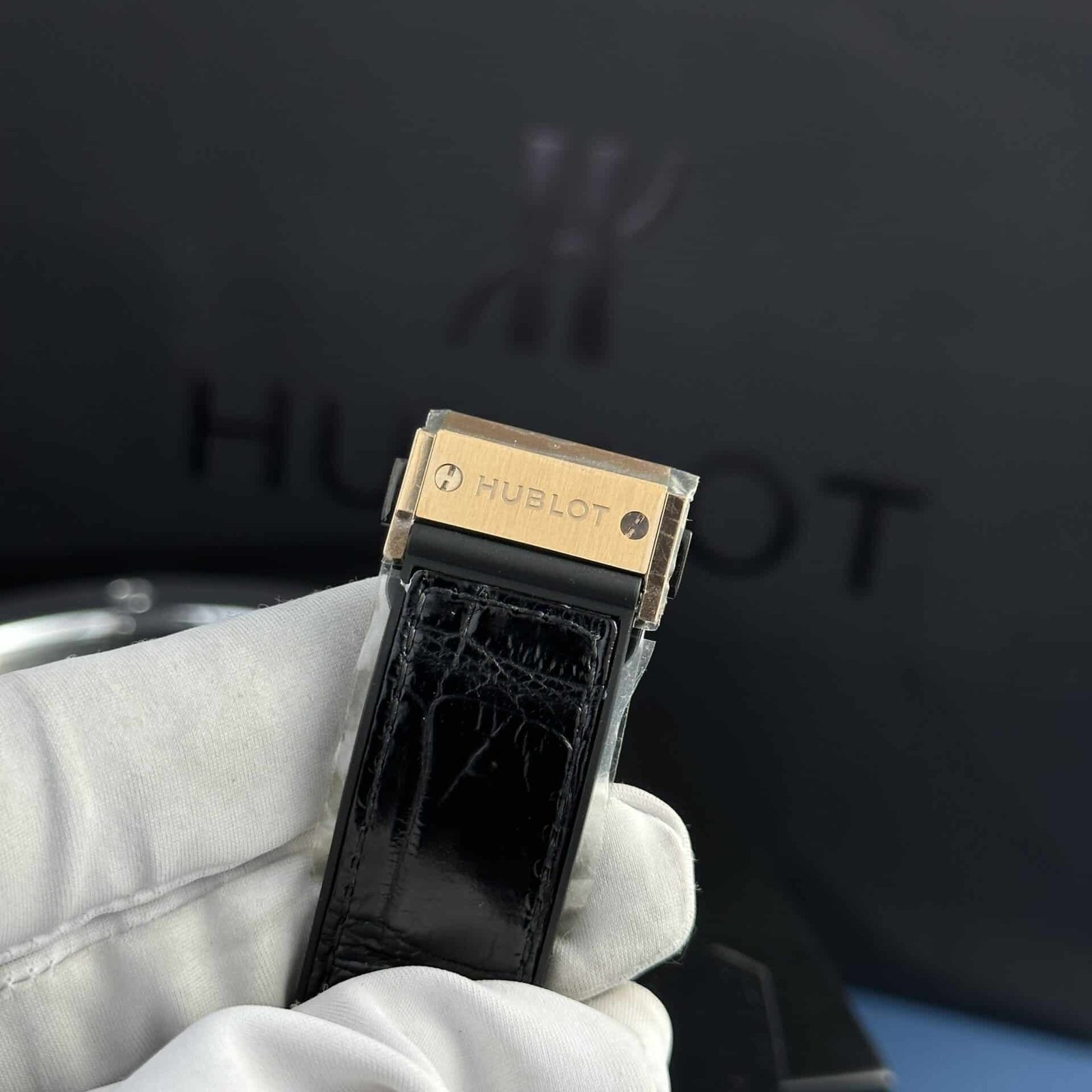 Hublot Classic Fusion Ceramic King Gold Carbon Dial Super Clone 42mm - 图片 10