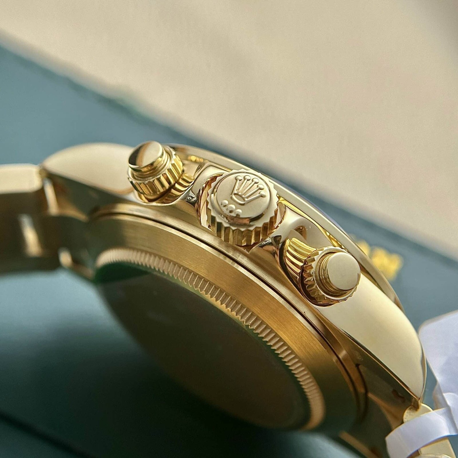 Rolex Daytona 116508 18K Yellow Gold Wrapped MOP Dial Best Replica 40mm - 图片 6