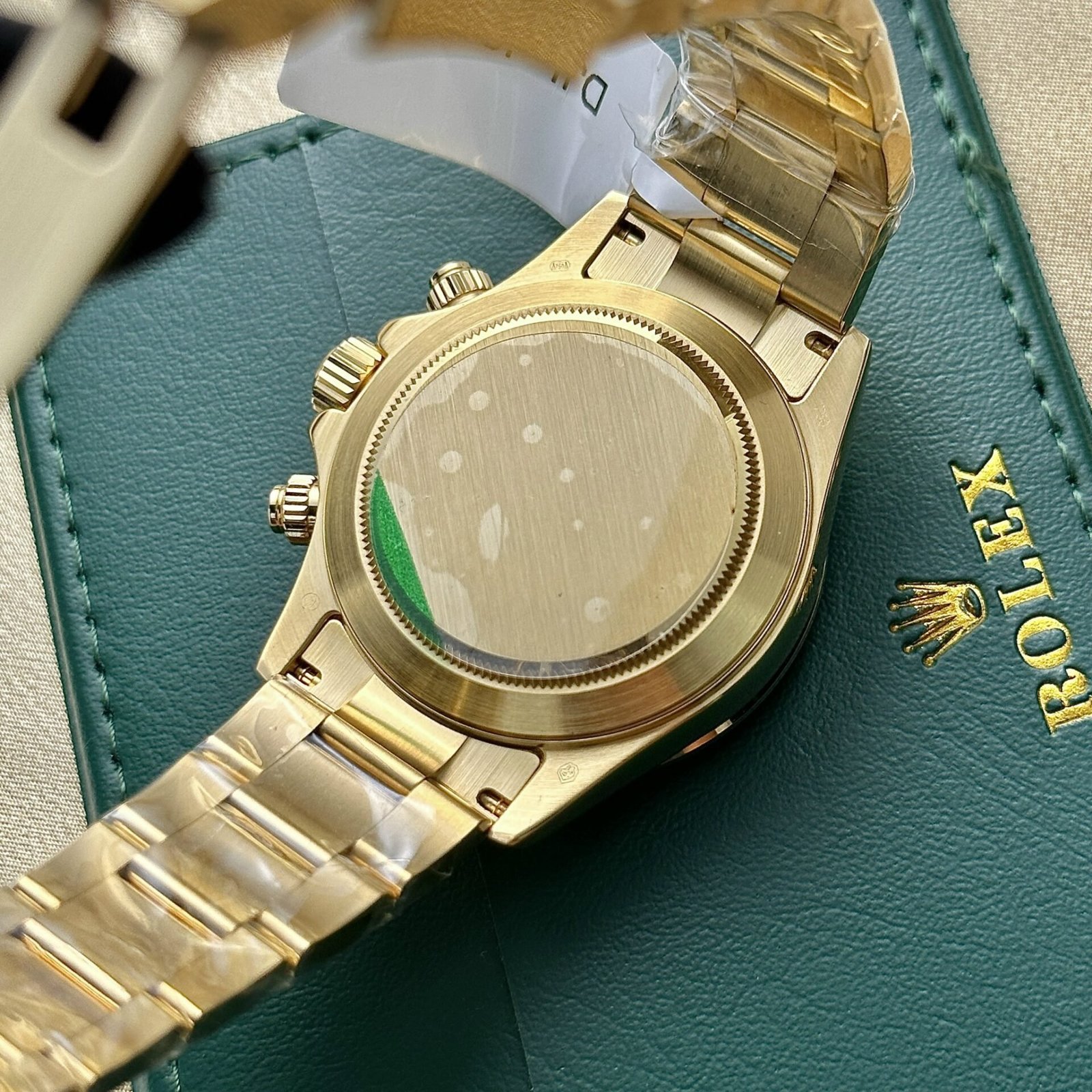 Rolex Daytona 116508 18K Yellow Gold Wrapped MOP Dial Best Replica 40mm - 图片 8