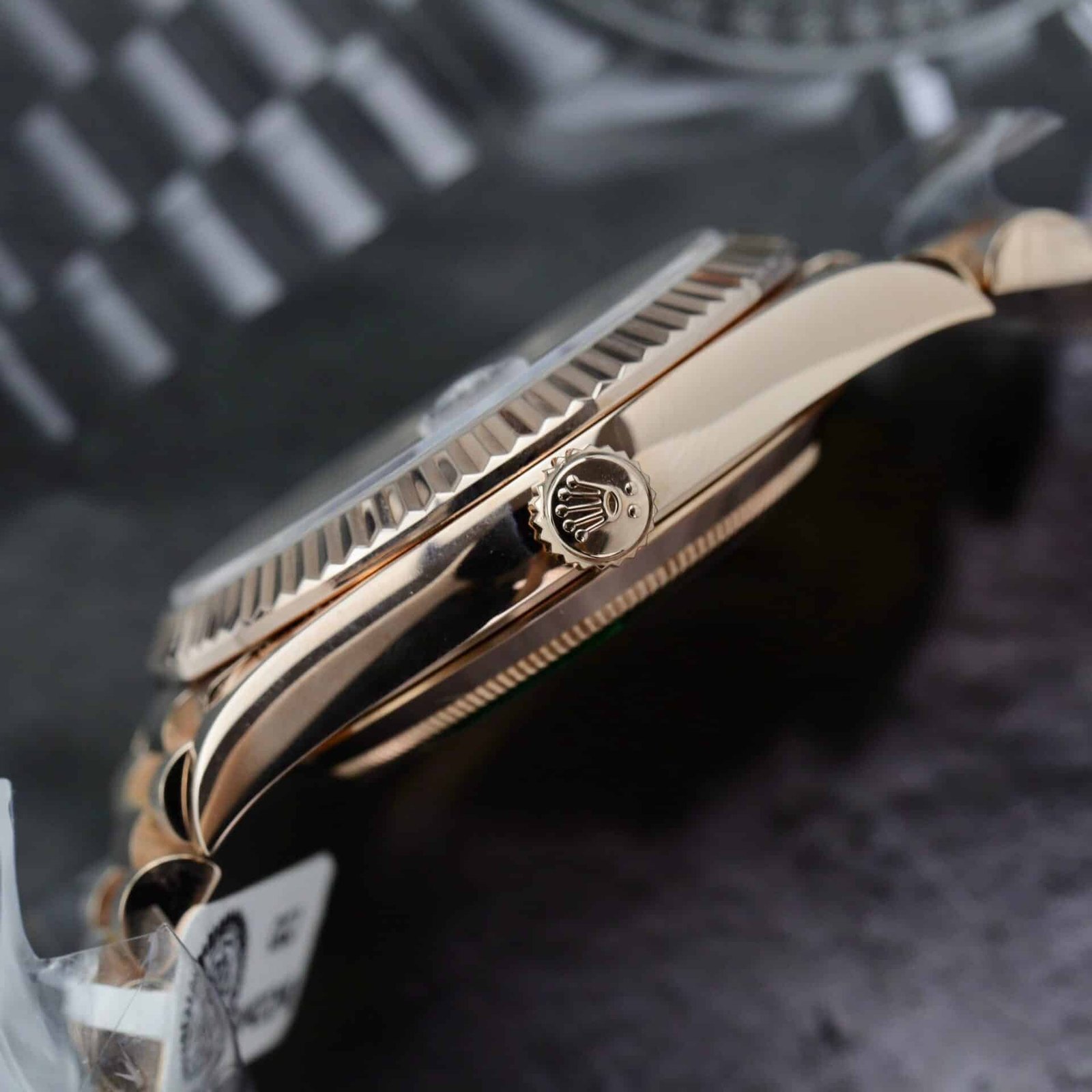 Rolex Day-Date 228235 Eisenkiesel Dial 18K Yellow Gold Wrapped 176g GMF V3 Super Clone 40mm - 图片 7