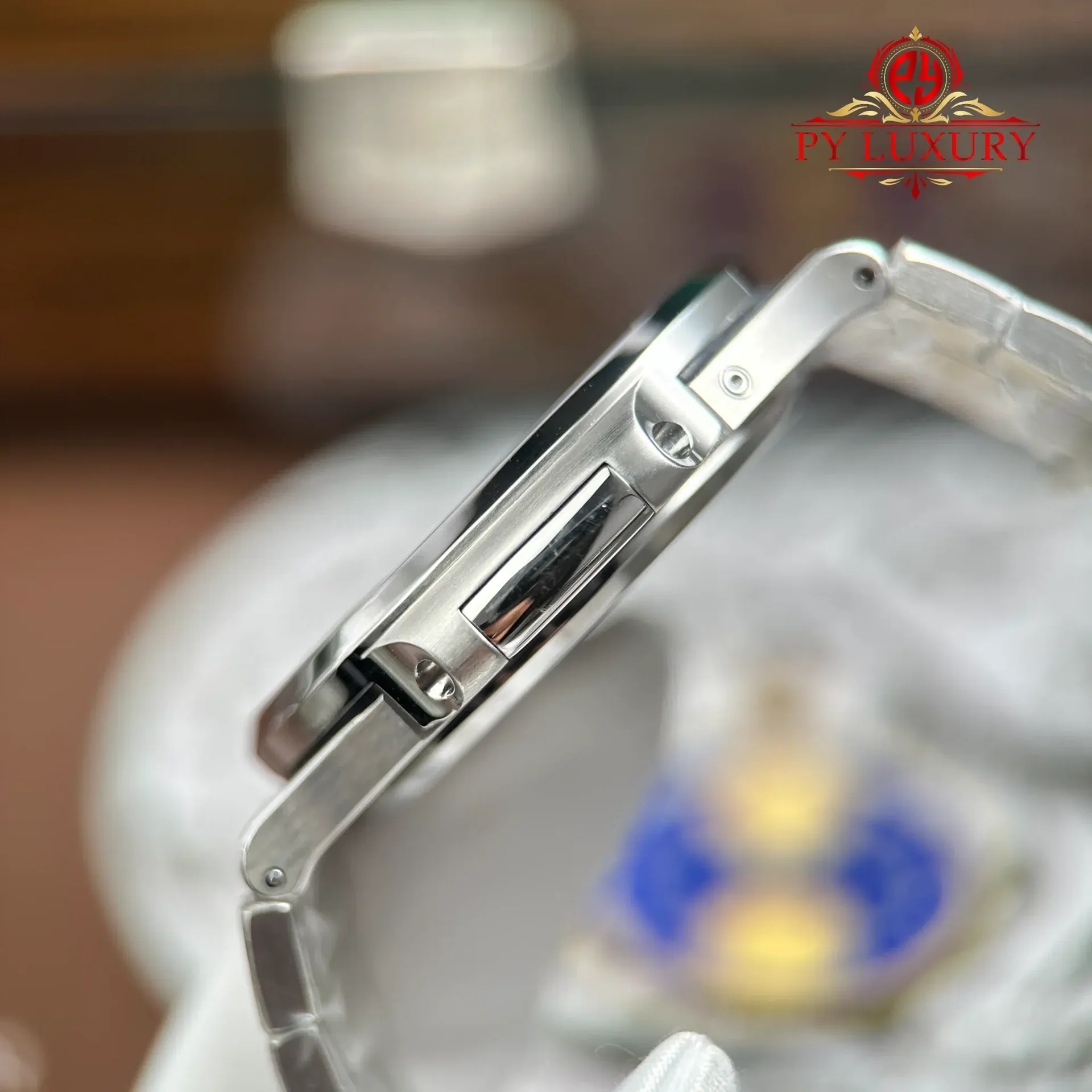 Patek Philippe Nautilus 5712/1A-001 Modify Blue Dial, Moonphase, Hands, Movement Engravings Super Clone 40mm - 图片 10