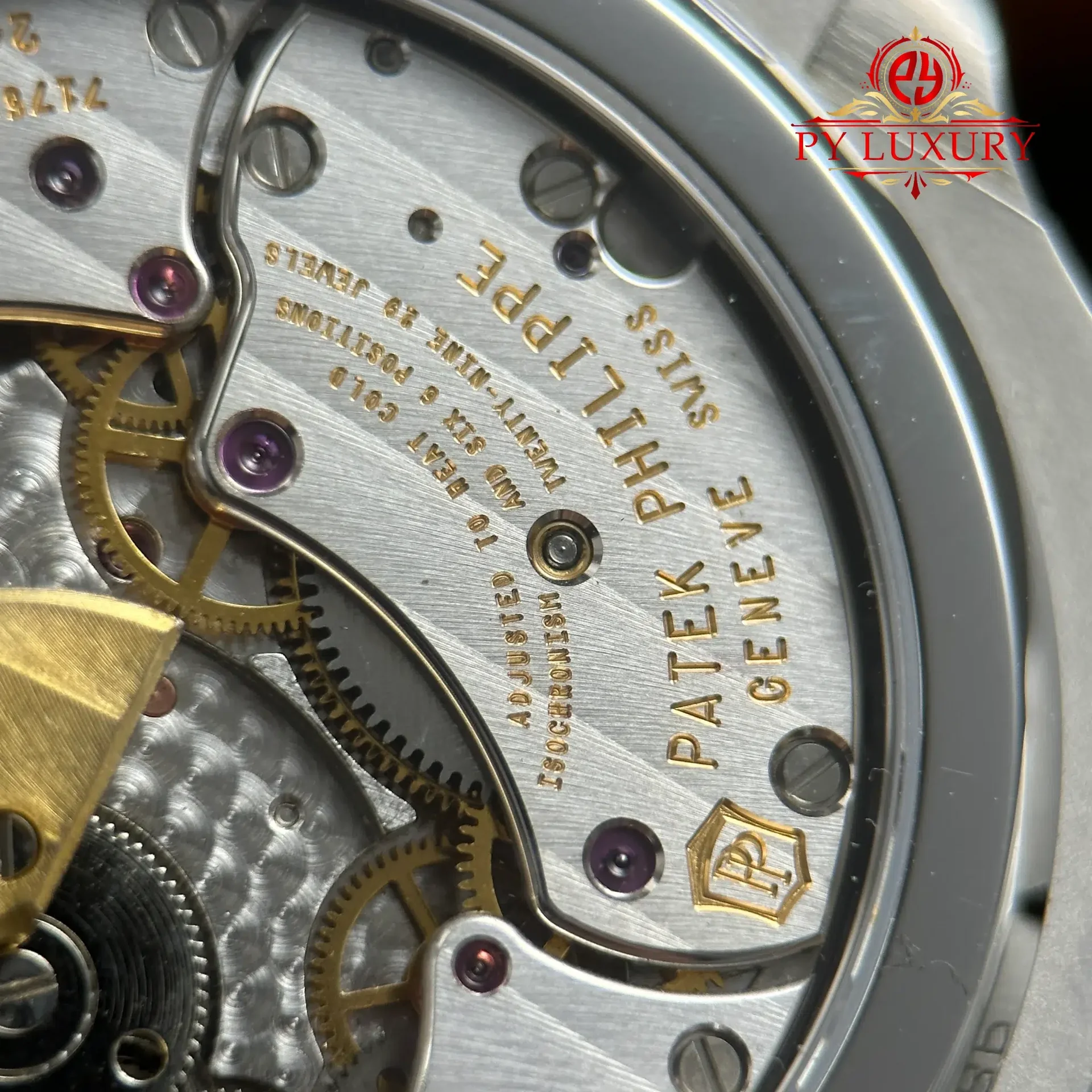 Patek Philippe Nautilus 5712/1A-001 Modify Blue Dial, Moonphase, Hands, Movement Engravings Super Clone 40mm - 图片 13