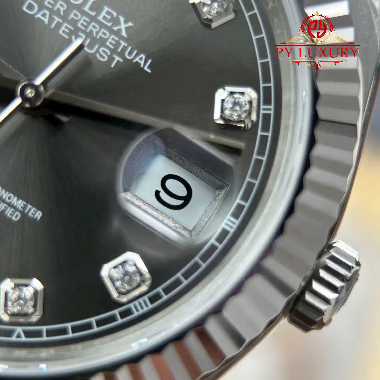 Rolex Datejust 126334 Grey Diamond Dial Jubilee Jubilee 1:1 Best Replica VSF 41mm - 图片 7