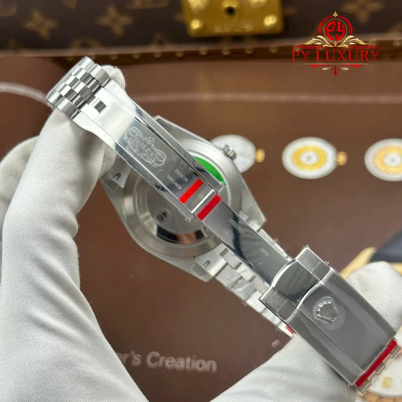 Rolex Datejust 126334 Grey Diamond Dial Jubilee Jubilee 1:1 Best Replica VSF 41mm - 图片 13