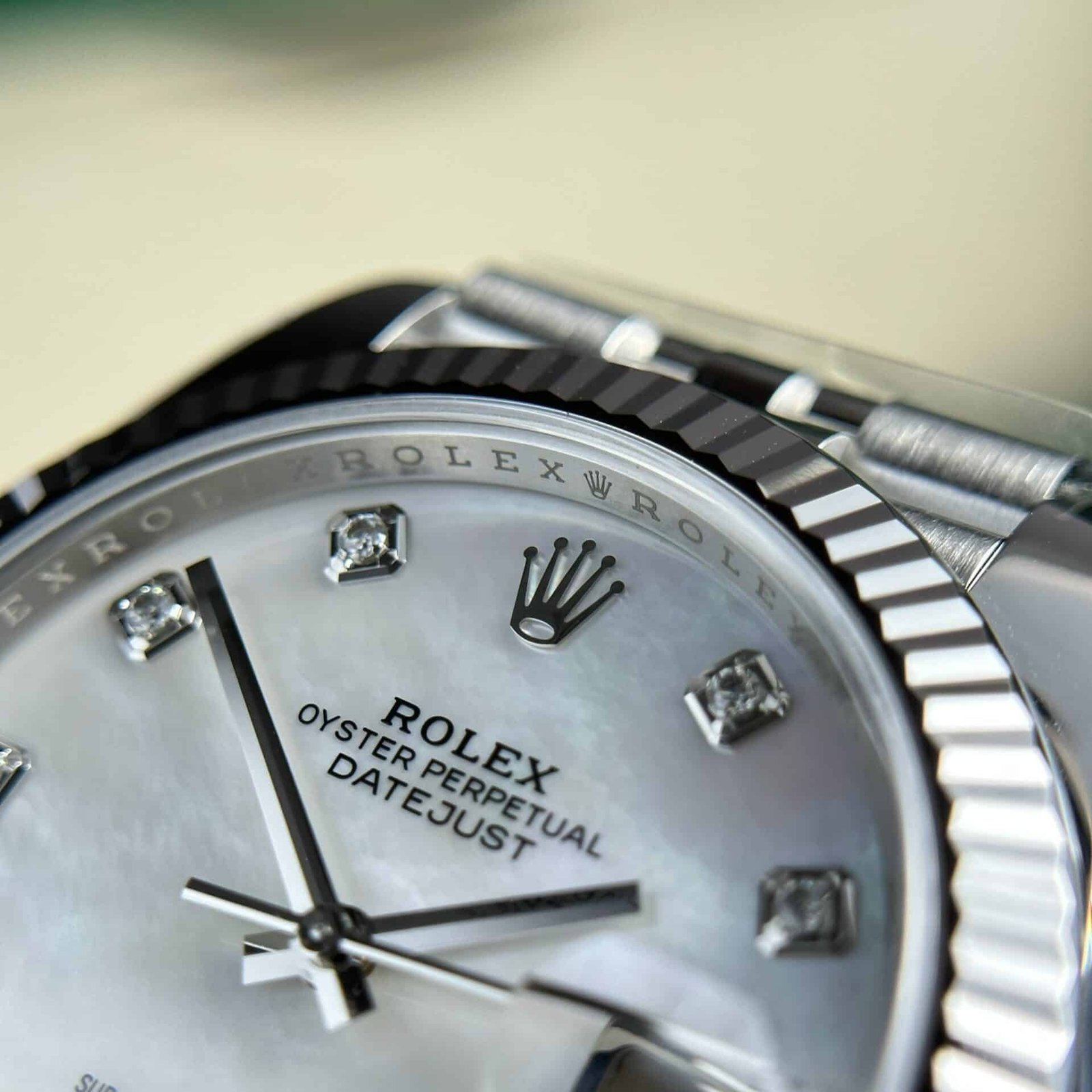 Rolex Datejust 41 126334 White Mother of Pearl Diamond Dial Jubilee Best Replica Clean Factory - 图片 5