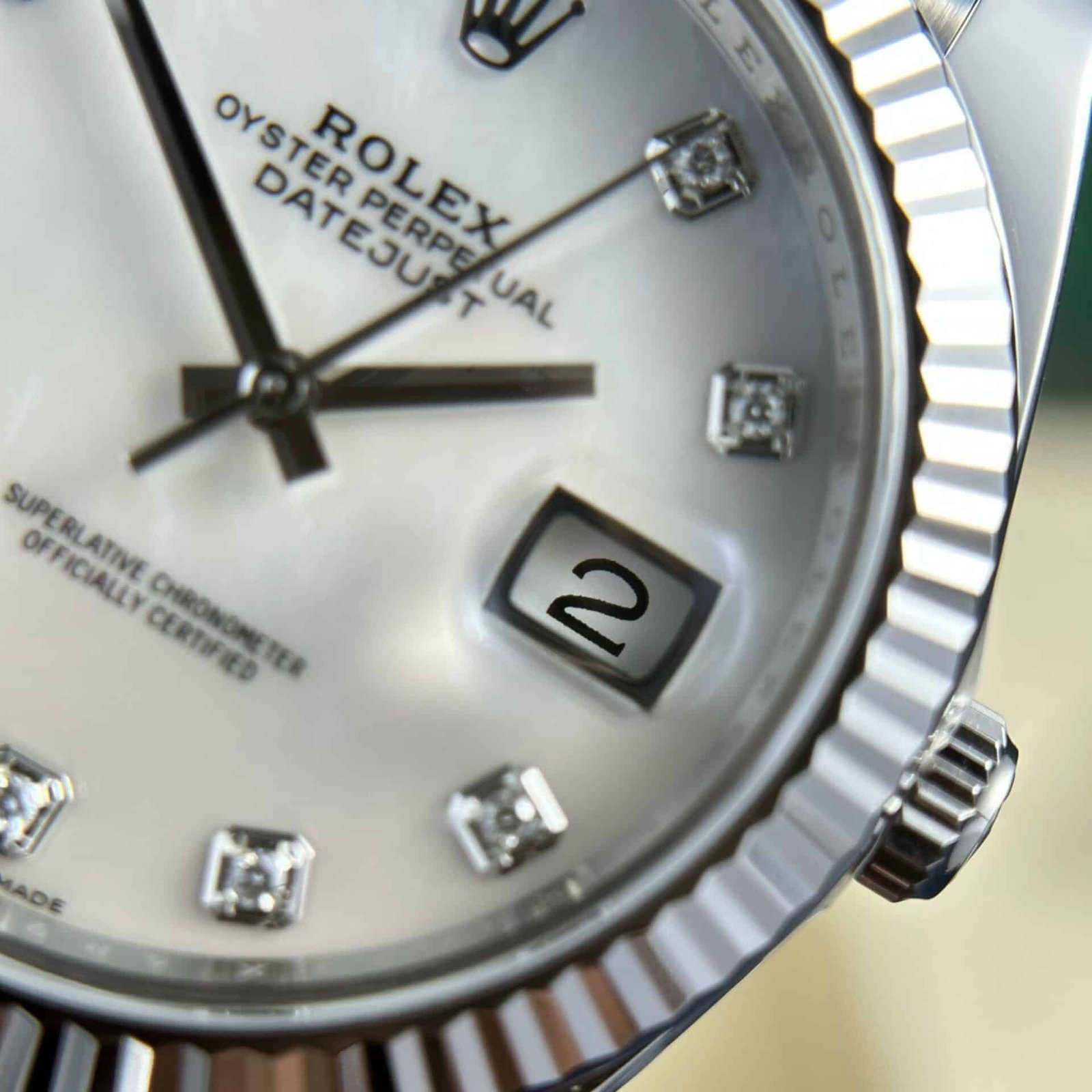 Rolex Datejust 41 126334 White Mother of Pearl Diamond Dial Jubilee Best Replica Clean Factory - 图片 6