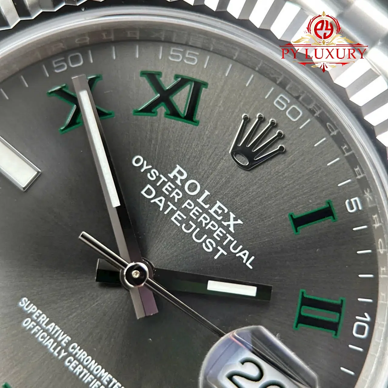 Rolex Datejust 41 126334 Wimbledon Dial Jubilee Super Clone VS Factory - 图片 6