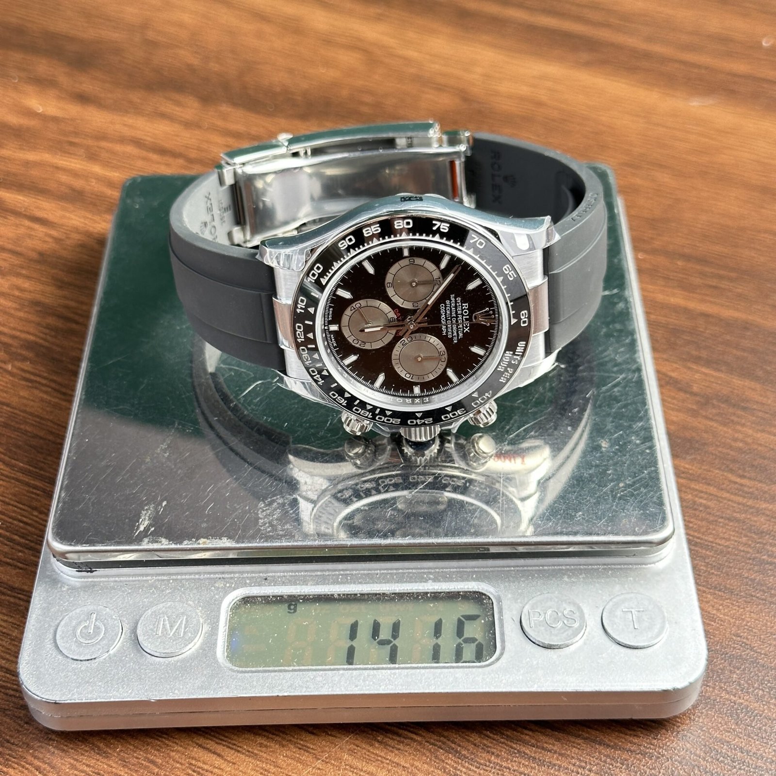 Rolex Daytona 126519LN-0002 Bright Black & Steel Luminous Dial 155g Super Clone QF 40mm - 图片 3