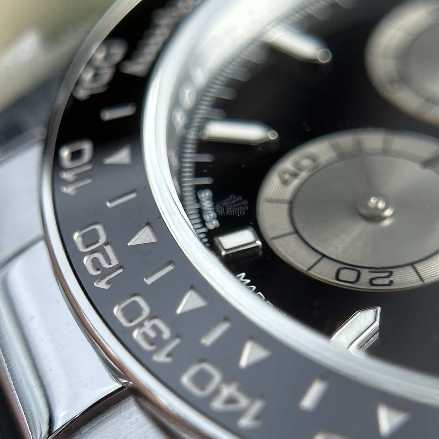 Rolex Daytona 126519LN-0002 Bright Black & Steel Luminous Dial 155g Super Clone QF 40mm - 图片 6