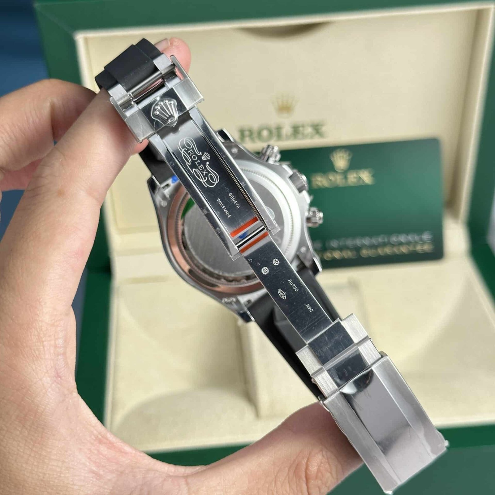 Rolex Daytona 126519LN-0002 Bright Black & Steel Luminous Dial 155g Super Clone QF 40mm - 图片 10