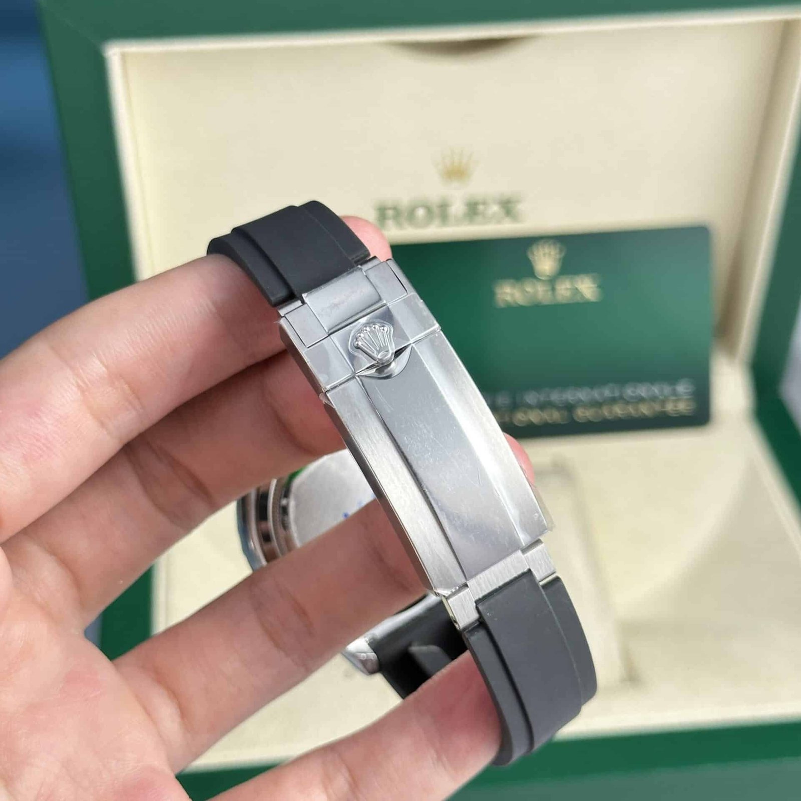 Rolex Daytona 126519LN-0002 Bright Black & Steel Luminous Dial 155g Super Clone QF 40mm - 图片 11