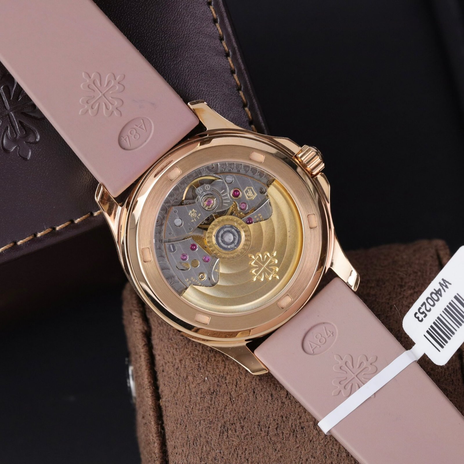 Patek Philippe Aquanaut 5072R-001 18K Gold Wrapped Custom Baguette Moissanite Bezel 35.6mm - 图片 10