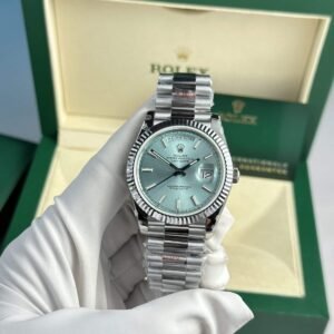 Rolex Day-Date 228236-0018 Ice Blue Luminous Dial 178g GMF V3 Best Replica 40mm