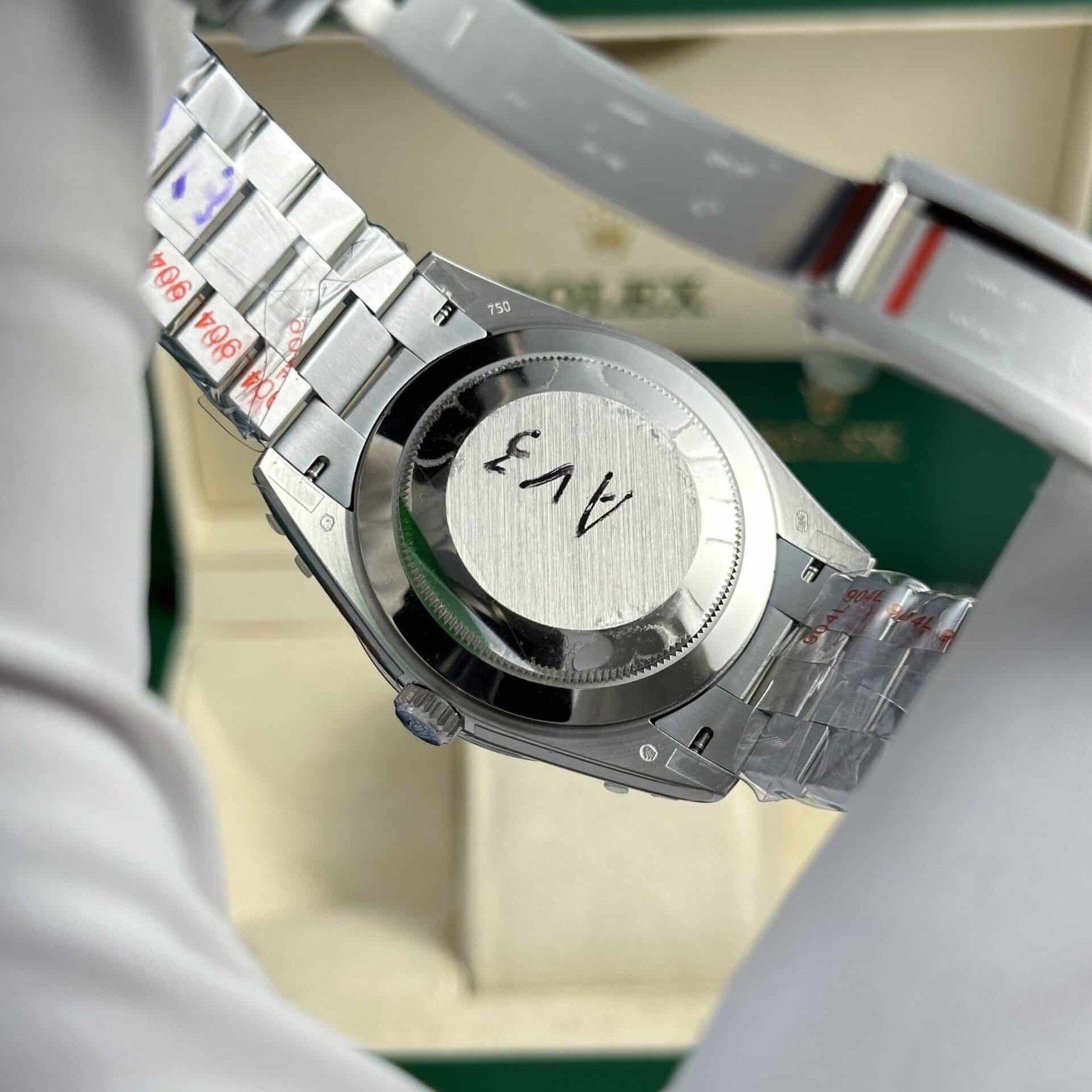 Rolex Day-Date 228236-0018 Ice Blue Luminous Dial 178g GMF V3 Best Replica 40mm - 图片 7