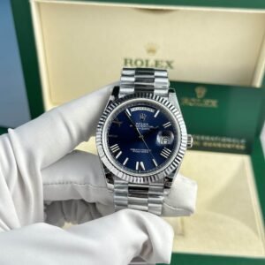 Rolex Day-Date 228239-0007 Blue Roman Dial 178g GMF V3 Best Replica 40mm
