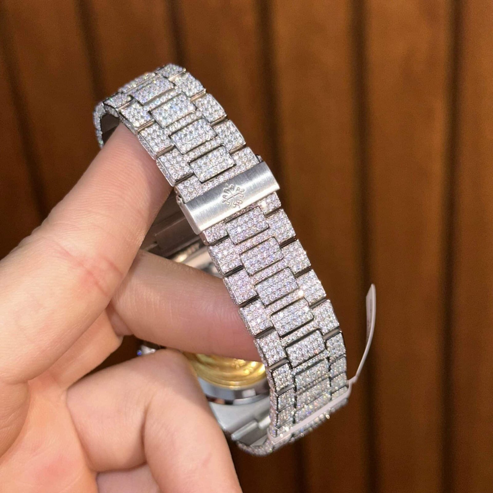 Patek Philippe Nautilus 5711 Iced Out Moissanite Best Quality Replica 40mm - 图片 9