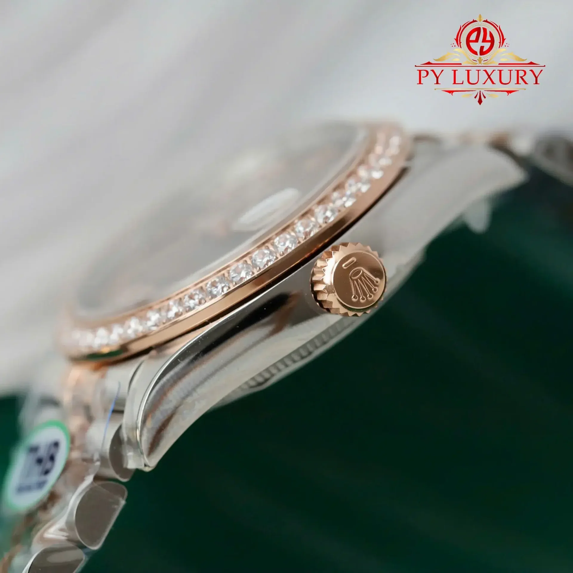 Rolex Datejust 278381RBR-0006 Two Tone Chocolate Dial Diamond Bezel Jubilee Best Replica THB 31mm - 图片 8