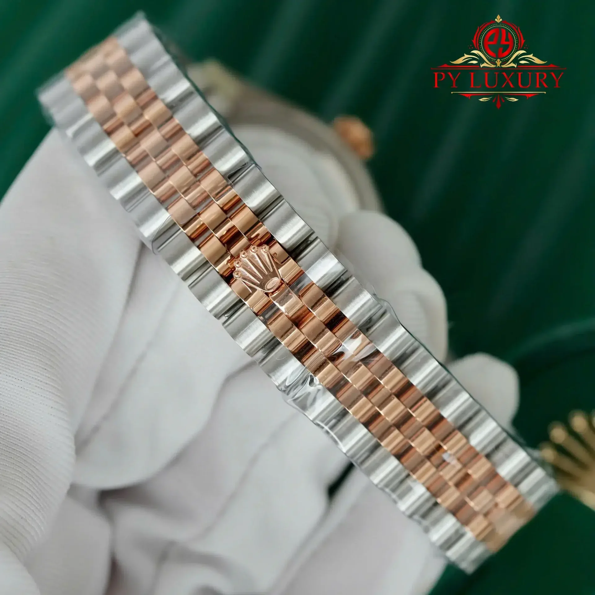 Rolex Datejust 278381RBR-0006 Two Tone Chocolate Dial Diamond Bezel Jubilee Best Replica THB 31mm - 图片 10