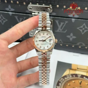 Rolex Datejust 278271-0026 Two Tone Rose Gold MOP Diamond Dial Jubilee 1:1 Replica THBF 31mm