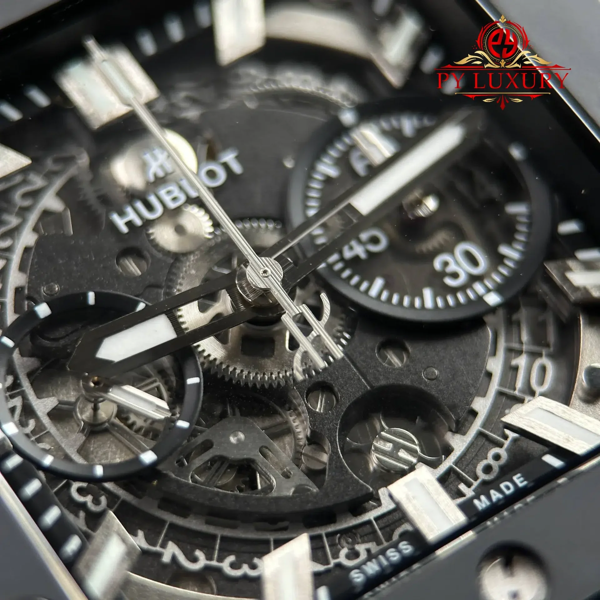 Hublot Square Bang Unico Black Magic Ceramic Case Best Quality Replica BBF 42mm - 图片 7
