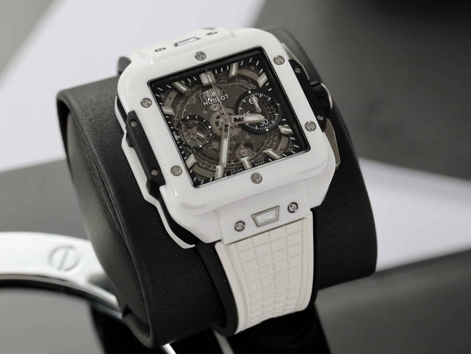 Hublot Square Bang Unico White Ceramic Best Quality Replica BBF 42mm - 图片 5