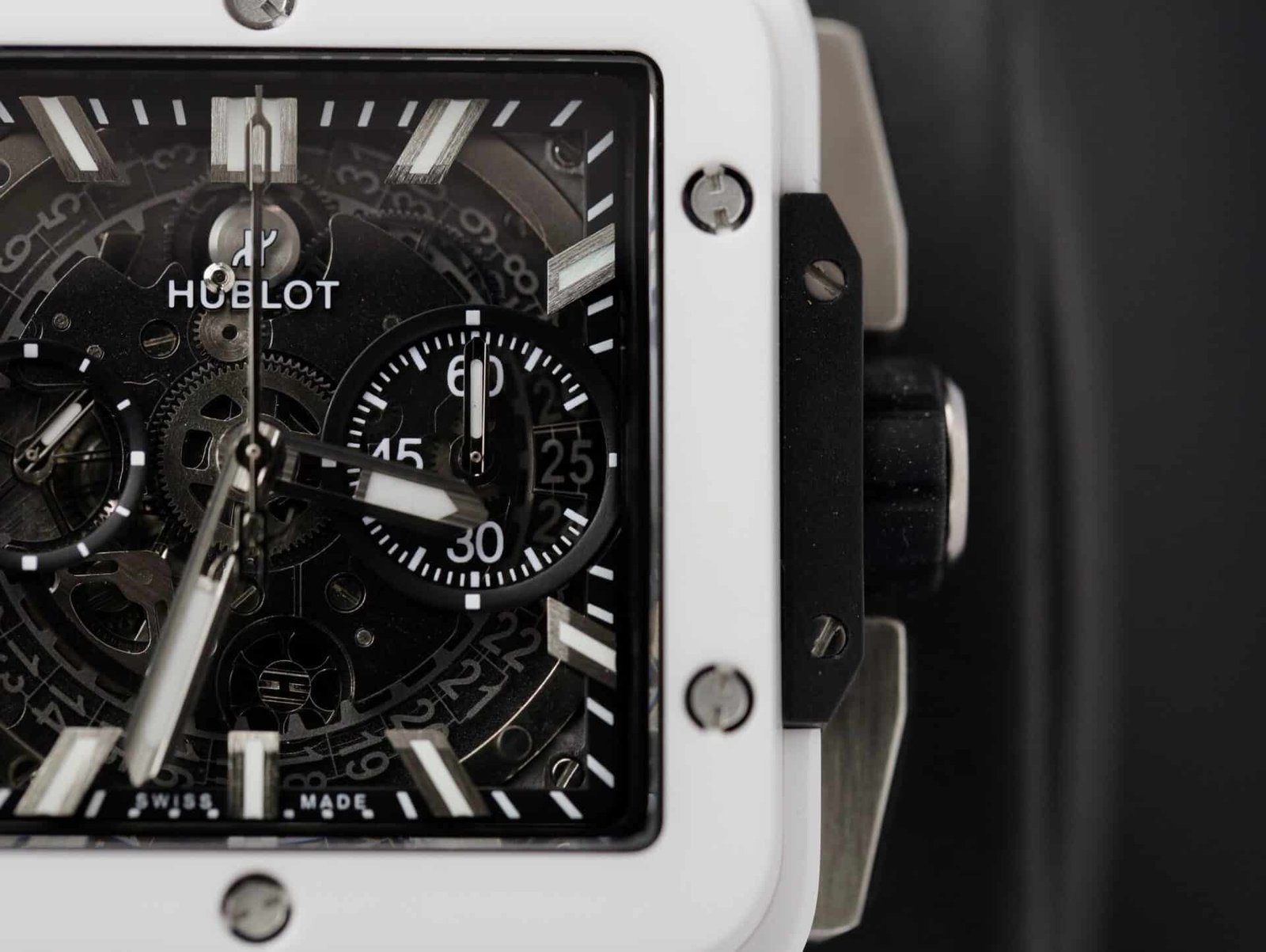 Hublot Square Bang Unico White Ceramic Best Quality Replica BBF 42mm - 图片 6