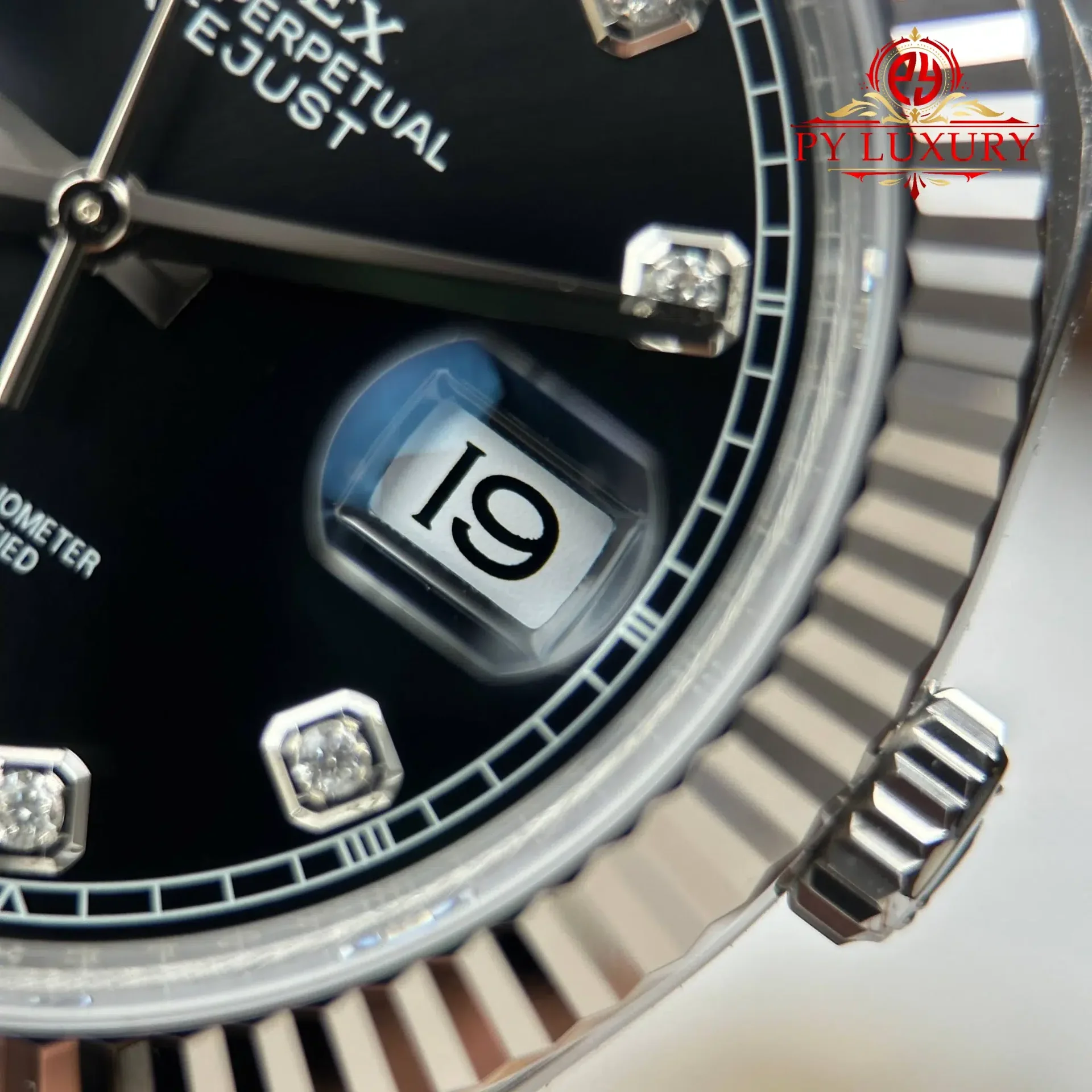 Rolex Datejust 126334 Black Diamond Dial Jubilee Bracelet 1:1 Best Replica VSF 41mm - 图片 7