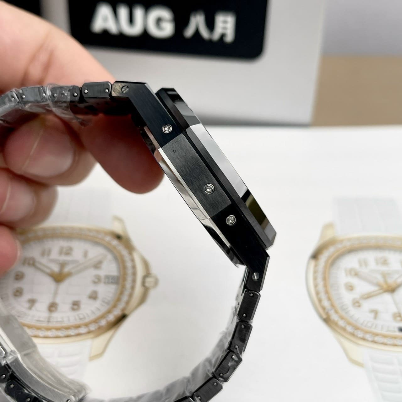 Audemars Piguet Royal Oak Perpetual Calendar 26579CE Grey Dial Black Ceramic Best Replica APSF 41mm - 图片 6