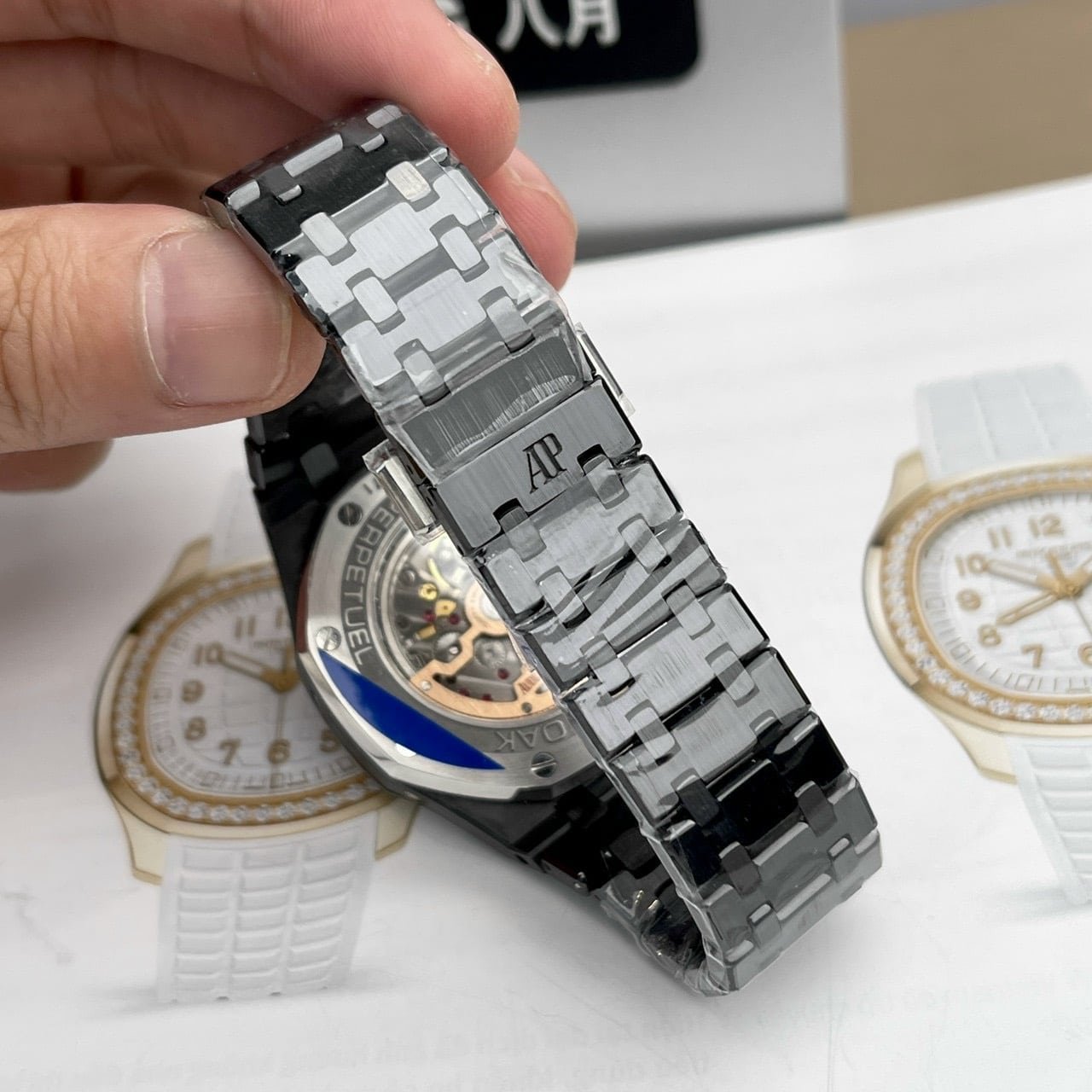 Audemars Piguet Royal Oak Perpetual Calendar 26579CE Grey Dial Black Ceramic Best Replica APSF 41mm - 图片 10