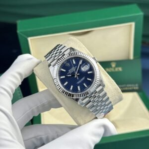 Rolex Datejust 126334 Blue Motif Dial Jubilee Super Clone VSF 41mm