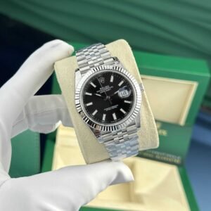 Rolex Datejust 126334 Black Dial Luminous Jubilee Best Quality Replica VSF 41mm