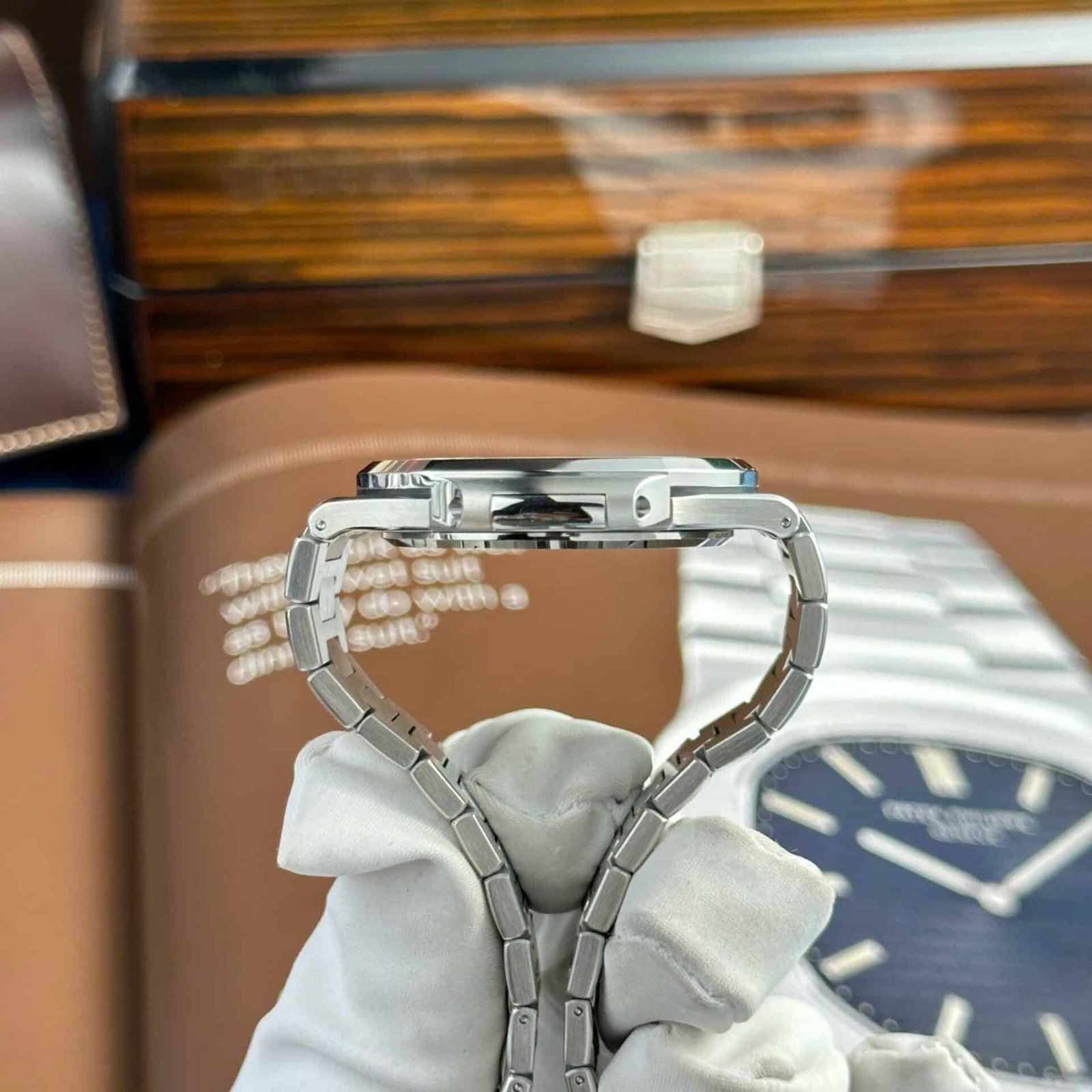Patek Philippe Nautilus 5811/1G Blue Dial Modified Full Options Super Clone 41mm - 图片 8