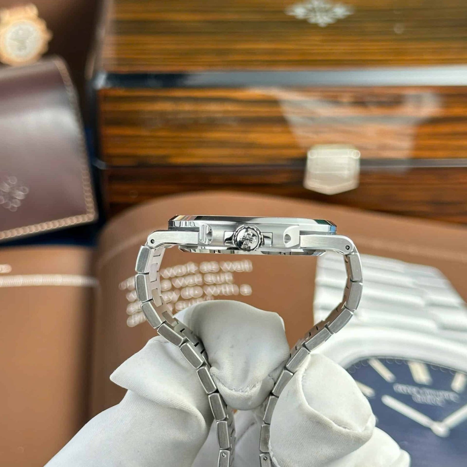 Patek Philippe Nautilus 5811/1G Blue Dial Modified Full Options Super Clone 41mm - 图片 9