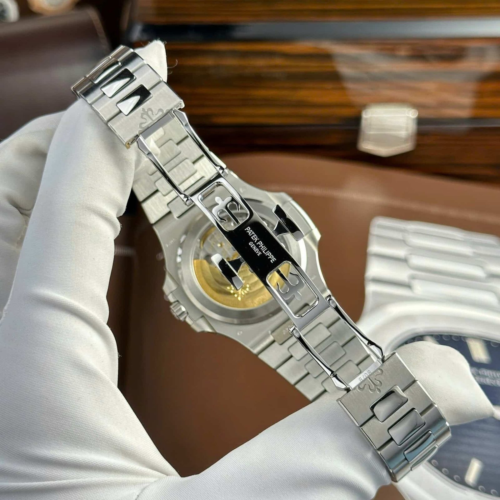 Patek Philippe Nautilus 5811/1G Blue Dial Modified Full Options Super Clone 41mm - 图片 14