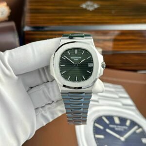 Patek Philippe Nautilus 5711/1A-014 Olive Green Dial Modified Max Options Best Replica Super Clone 40mm