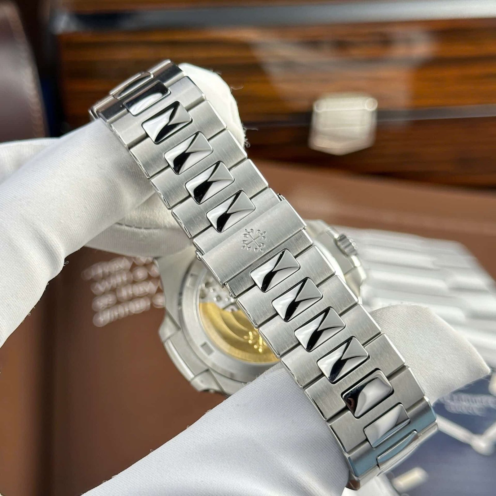 Patek Philippe Nautilus 5711/1A-014 Olive Green Dial Modified Max Options Best Replica Super Clone 40mm - 图片 12