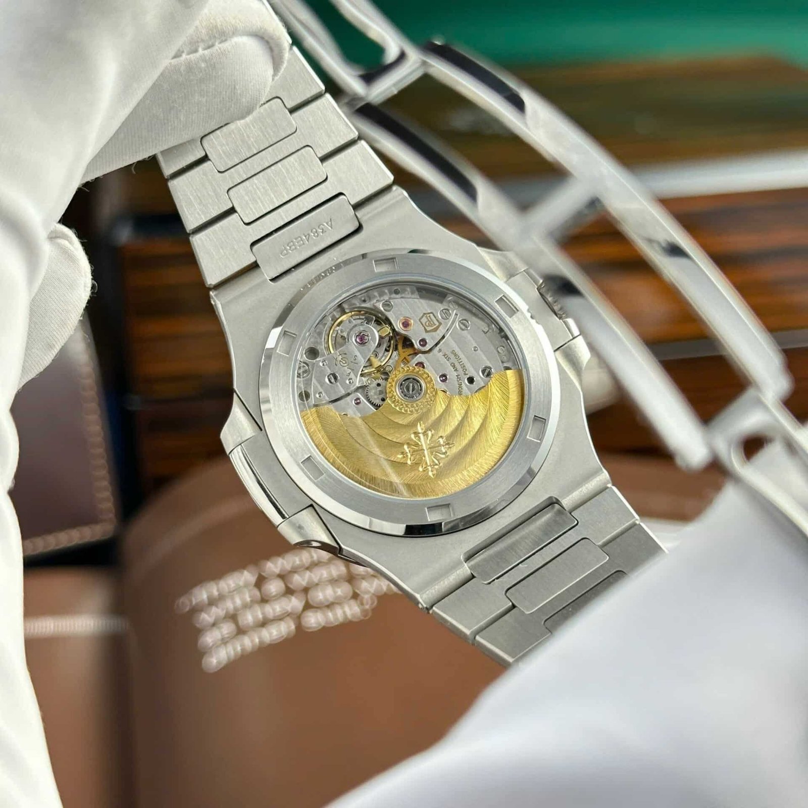 Patek Philippe Nautilus 5711/1A-010 Blue Dial Modified Max Options Best Replica Super Clone 40mm - 图片 11