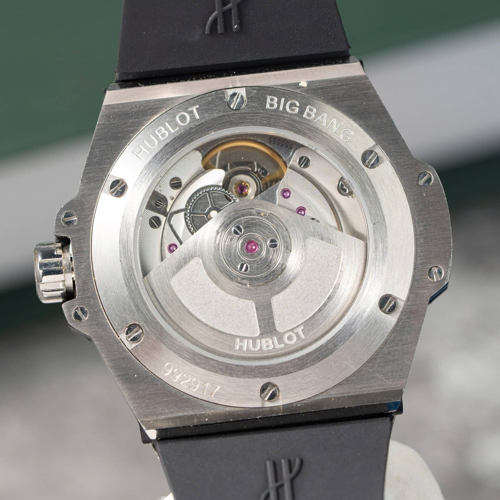 Hublot Big Bang One Click Steel Full Pavé Custom Natural Diamonds Best Replica 39mm - 图片 9