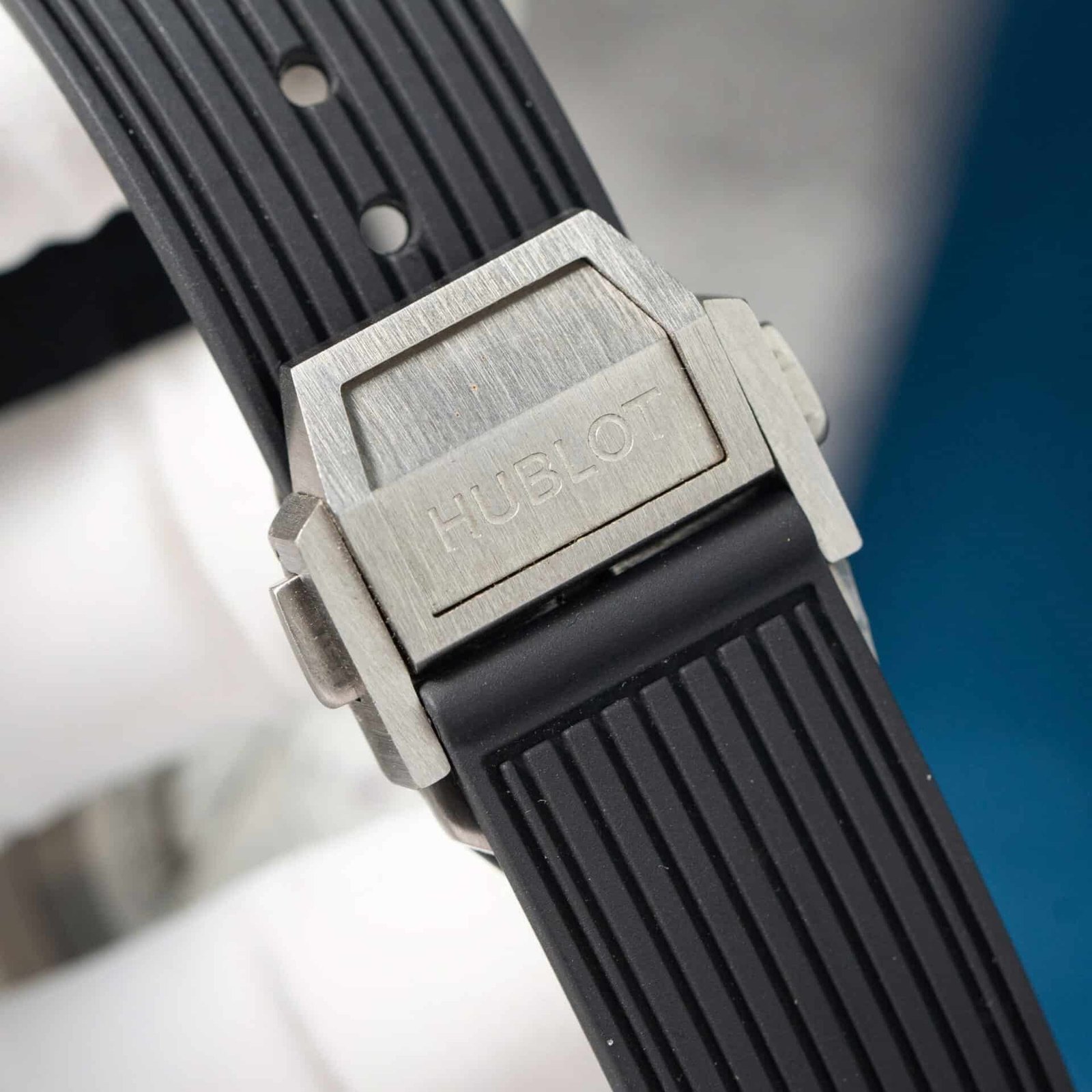 Hublot Big Bang One Click Steel Pavé Black Dial Custom Natural Diamonds Best Replica 39mm - 图片 11