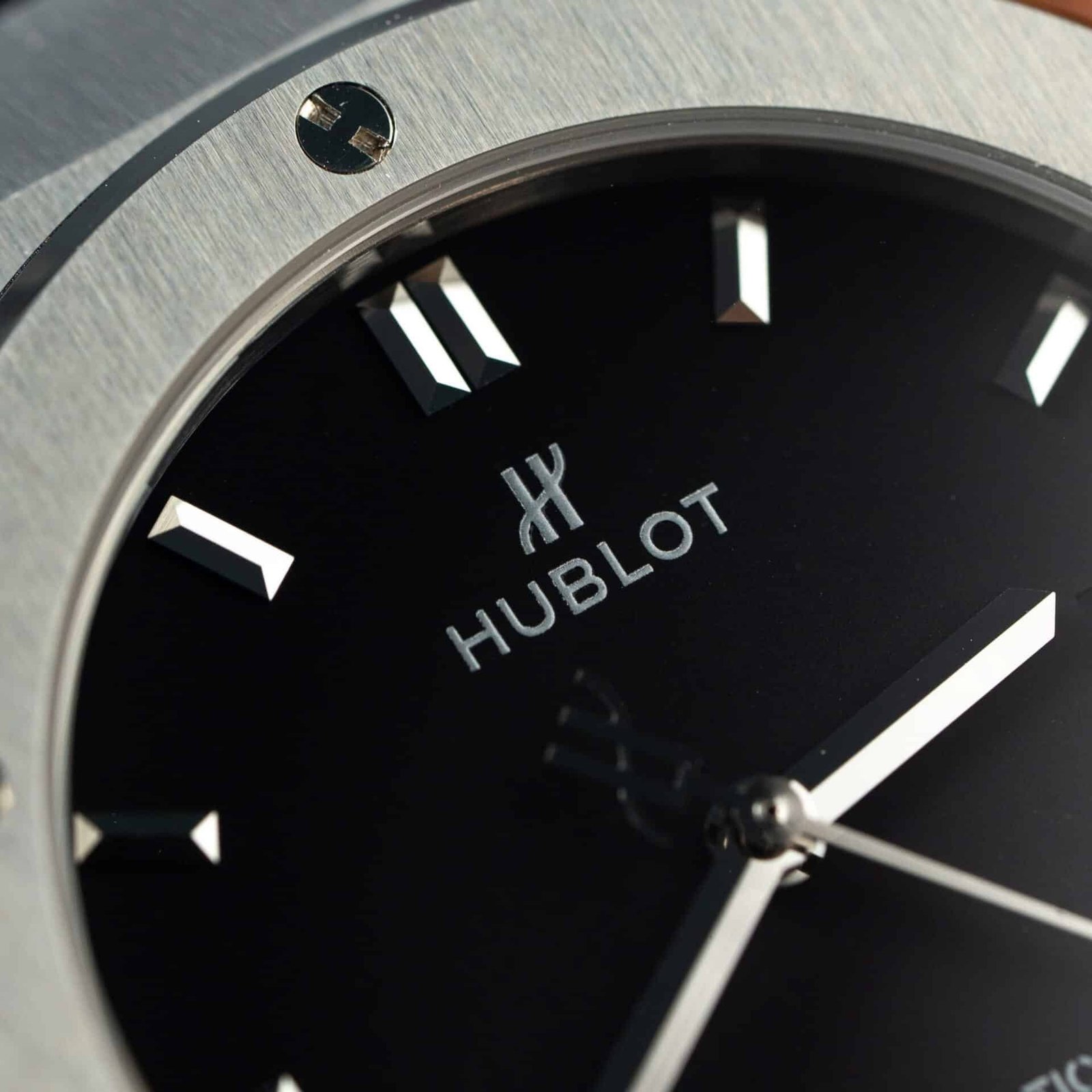 Hublot Classic Fusion Titanium Black Dial Best Replica JJF 42mm - 图片 4