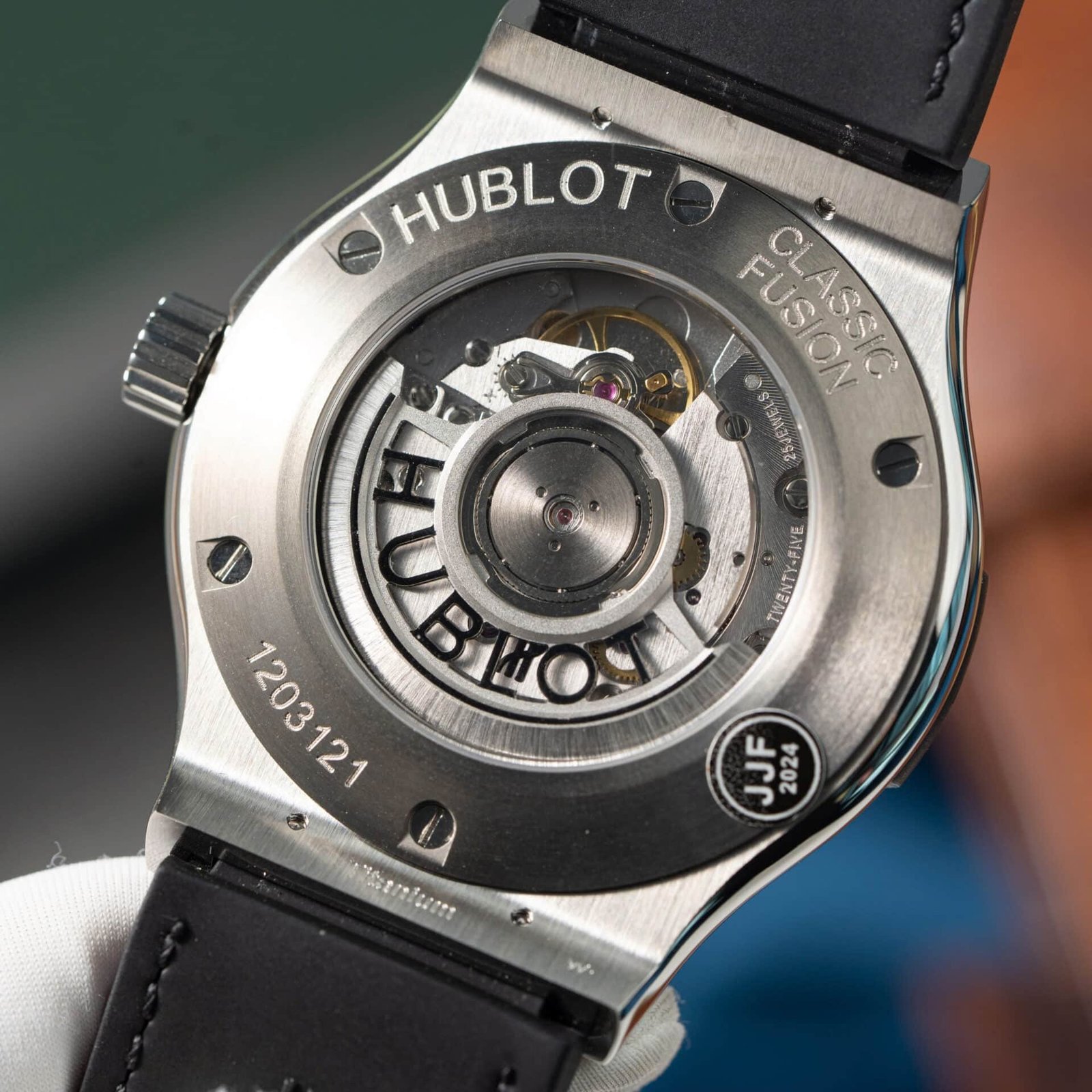 Hublot Classic Fusion Titanium Black Dial Best Replica JJF 42mm - 图片 9