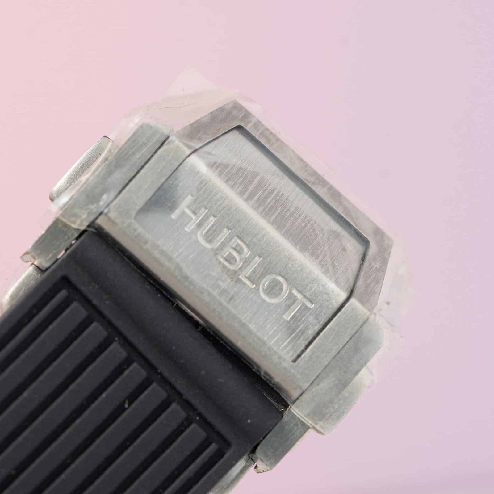 Hublot Big Bang One Click Steel Black Custom Moissanite Dial & Bezel Best Replica 39mm - 图片 10