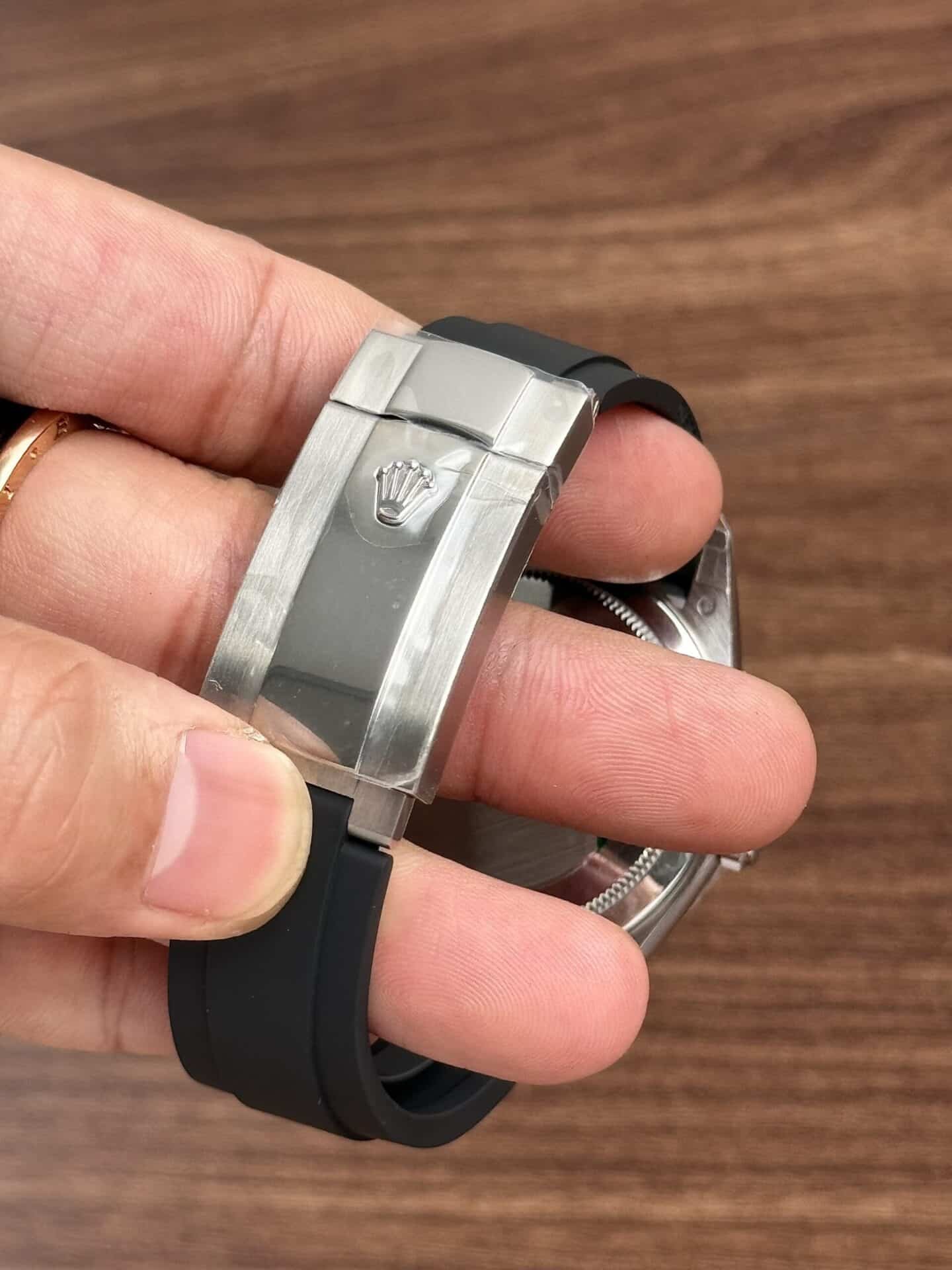 Rolex Sky-Dweller 326934 Black Dial Rubber Strap Best Replica 42mm - 图片 6