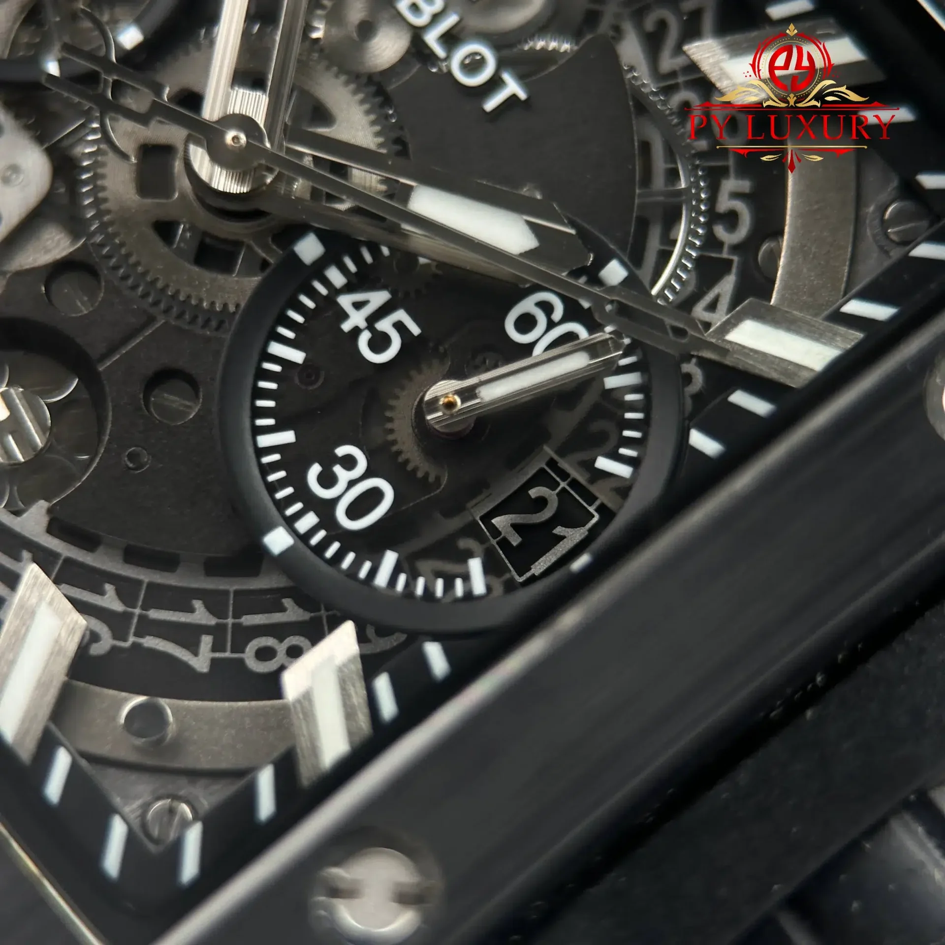 Hublot Square Bang Unico Titanium Ceramic Best Quality Replica BBF 42mm - 图片 6