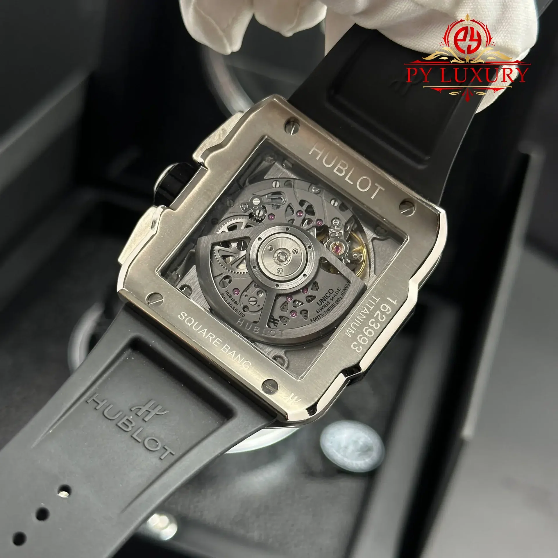 Hublot Square Bang Unico Titanium Ceramic Best Quality Replica BBF 42mm - 图片 9