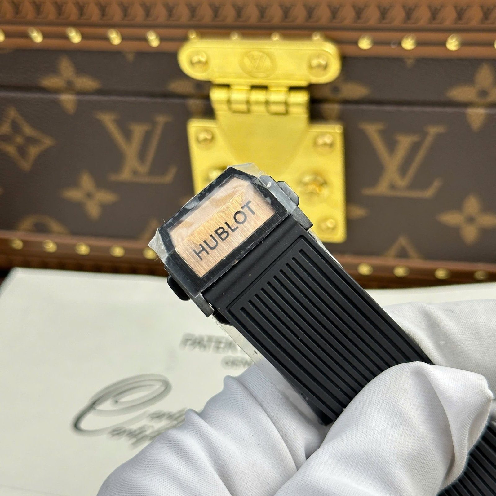 Hublot Spirit of Big Bang King Gold Black Ceramic Best Replica 42mm - 图片 9