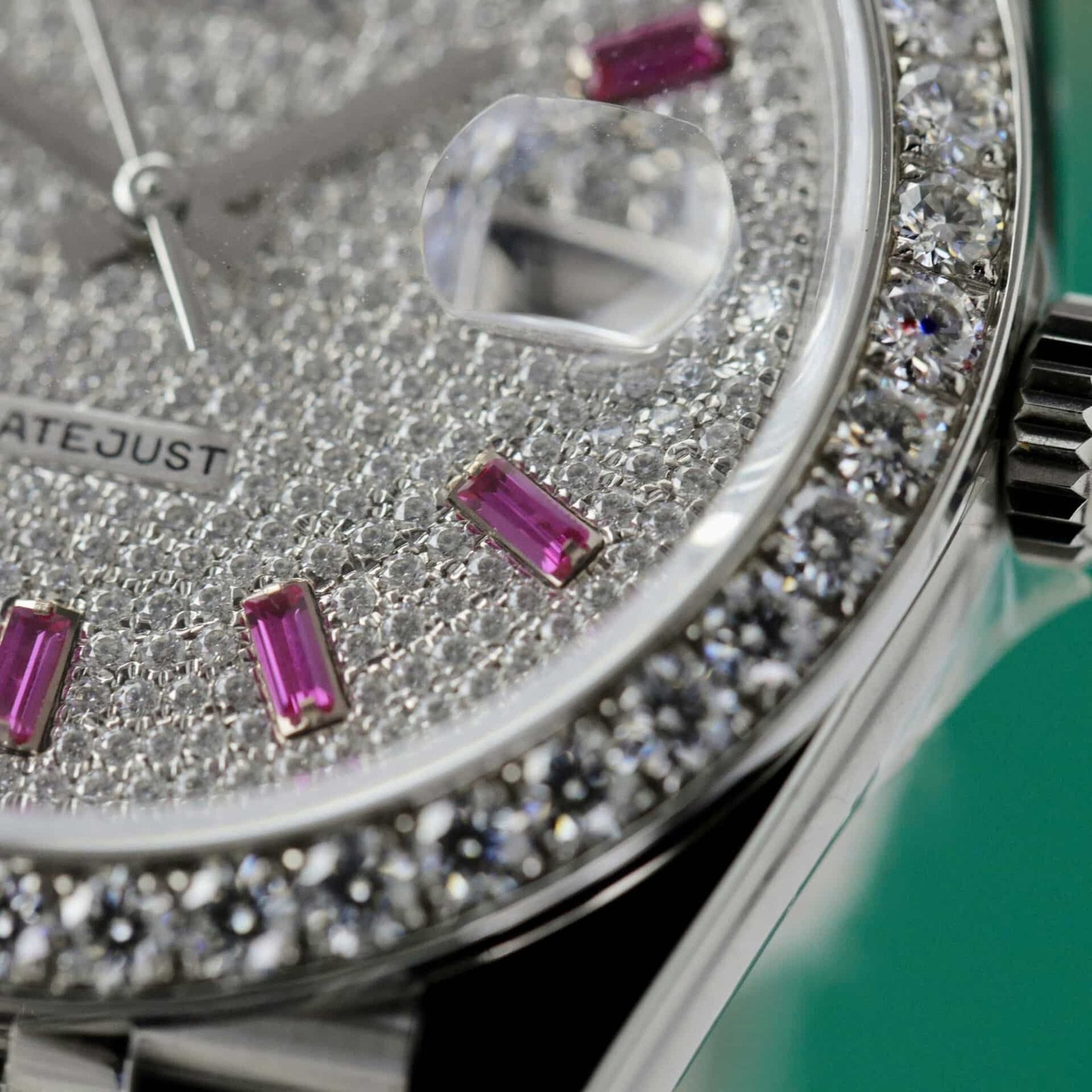 Rolex Datejust Custom Moissanite on Dial & Bezel Best Replica 41mm - 图片 8