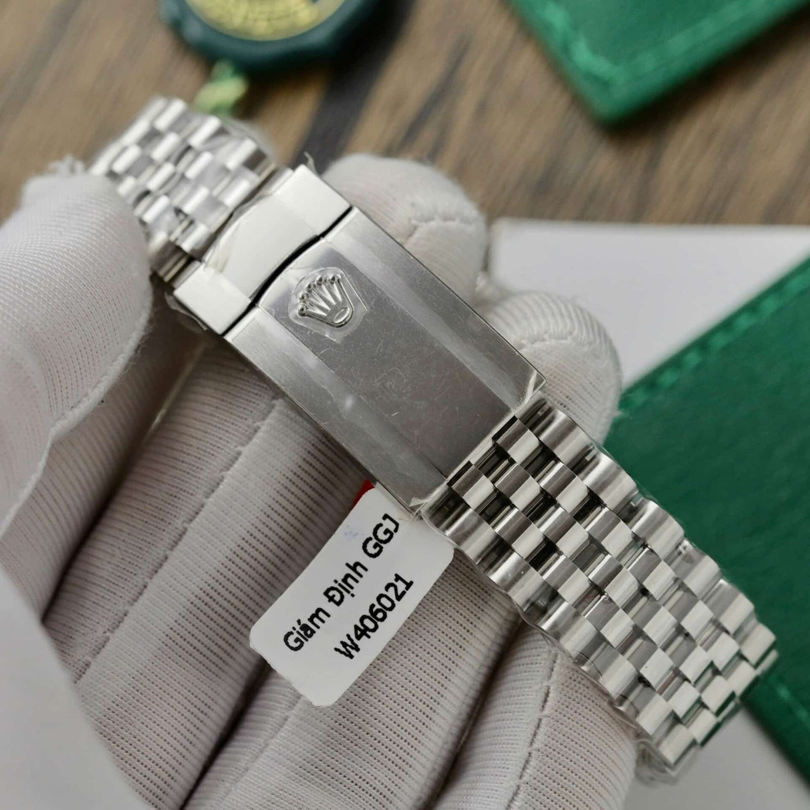 Rolex Datejust Custom Moissanite on Dial & Bezel Best Replica 41mm - 图片 12