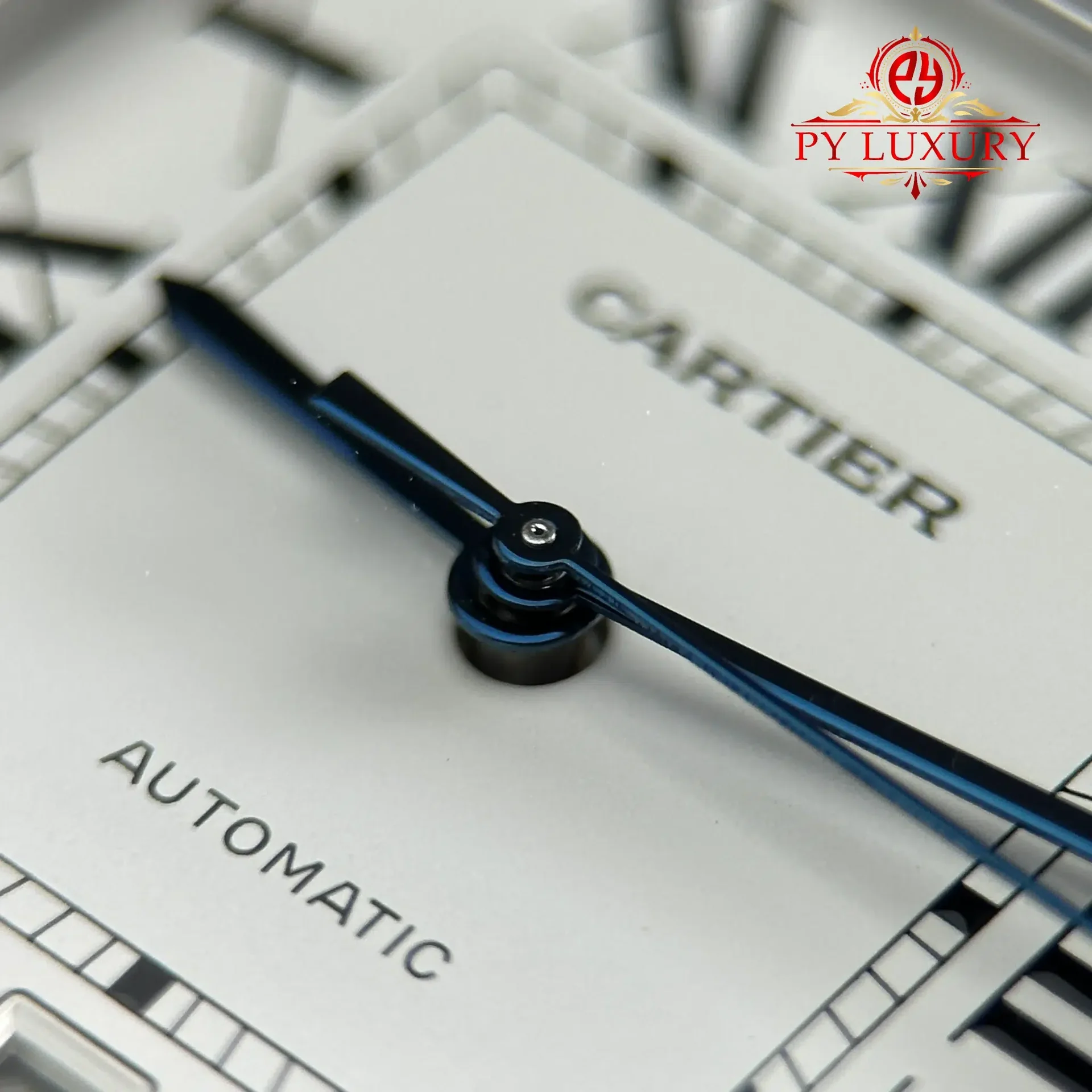Cartier Santos Large Model White Dial Best Replica BVF 39.8mm - 图片 6